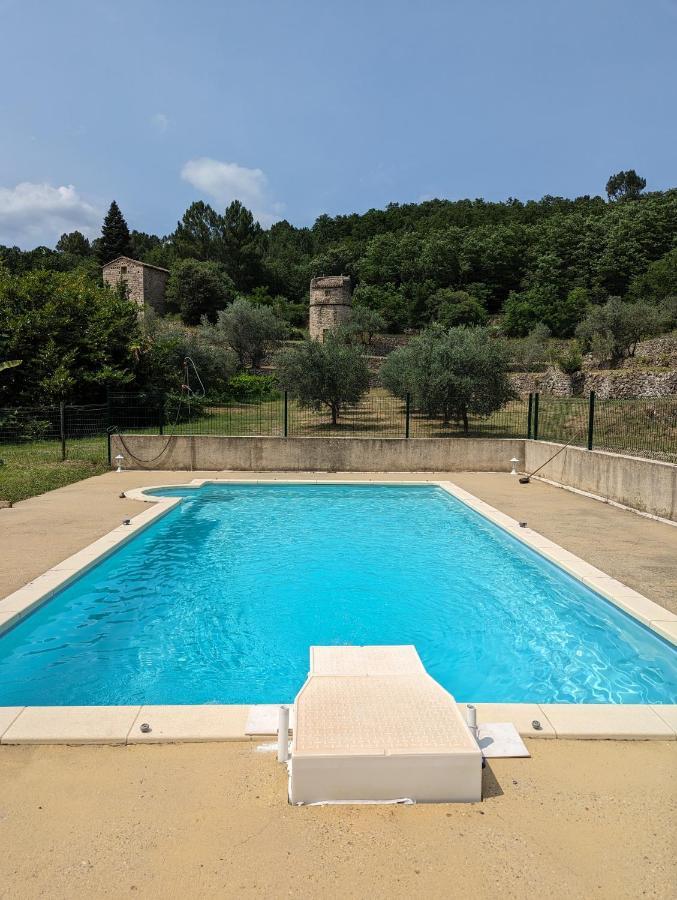 Vila Mas Du Bosc Rosières Exteriér fotografie